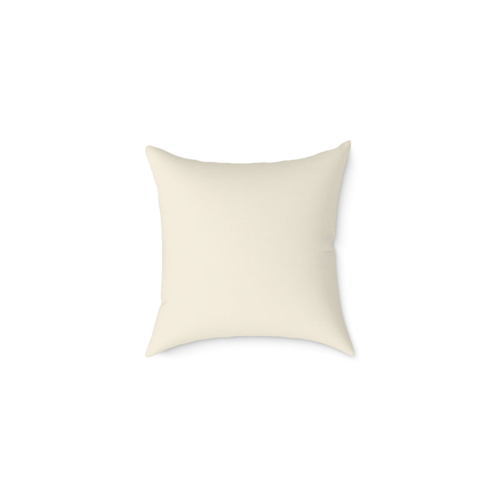 Baby birth stats pillow displayed in nursery setting