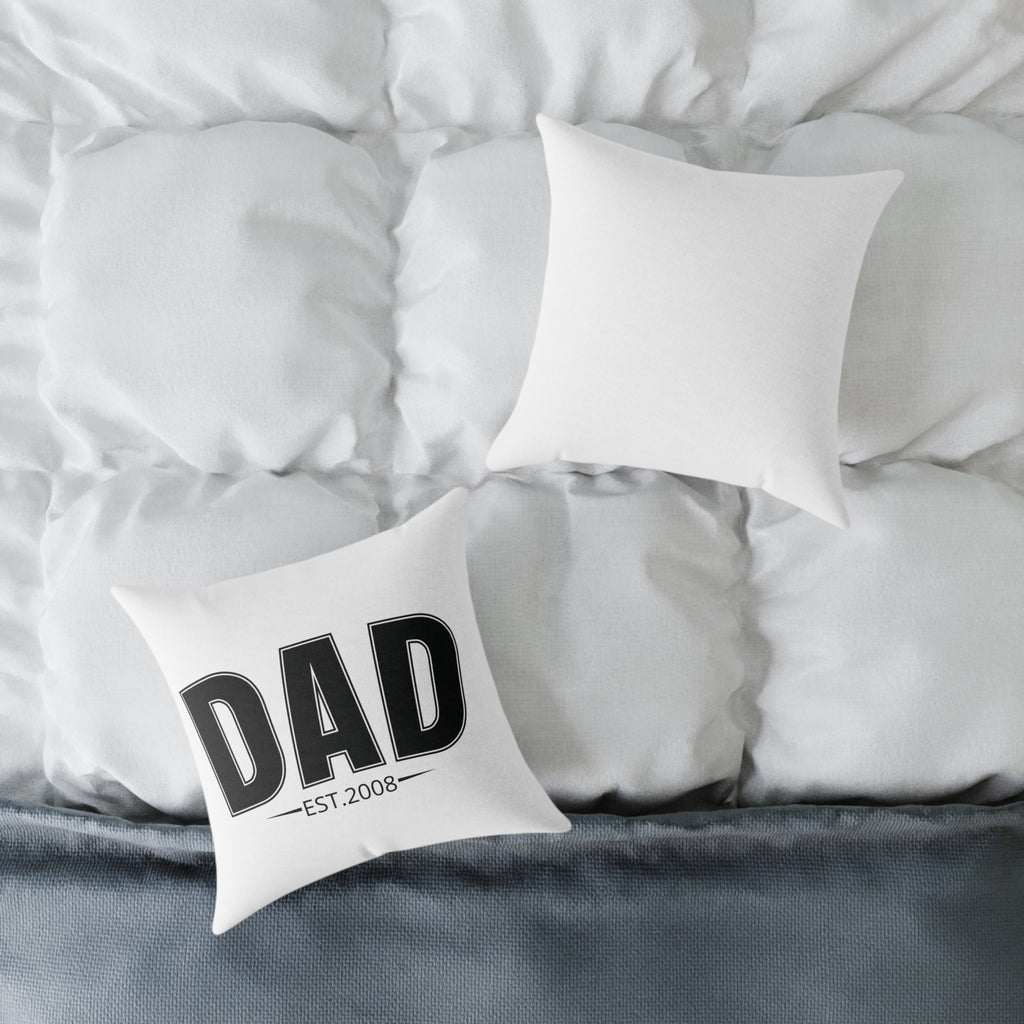 Personalized MAMA pillow in home setting with cozy decor